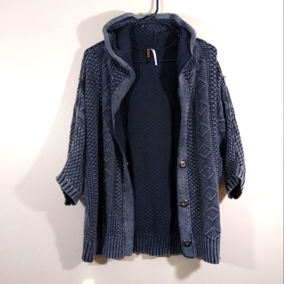 Free People Sweaters - Free People cardigan sweater button front medium